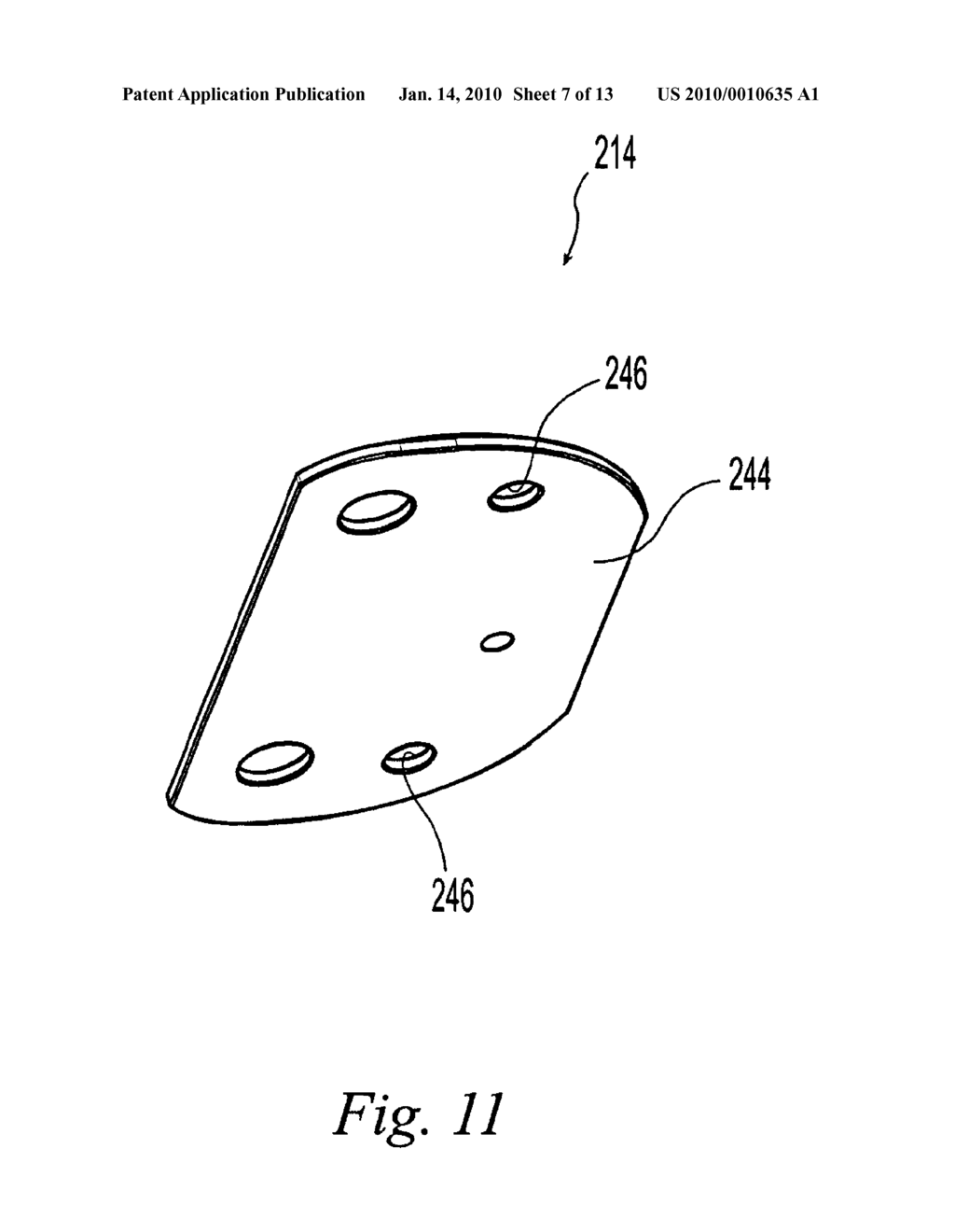 TIBIAL TRIALING ASSEMBLY AND METHOD OF TRIALING A TIBIAL IMPLANT - diagram, schematic, and image 08