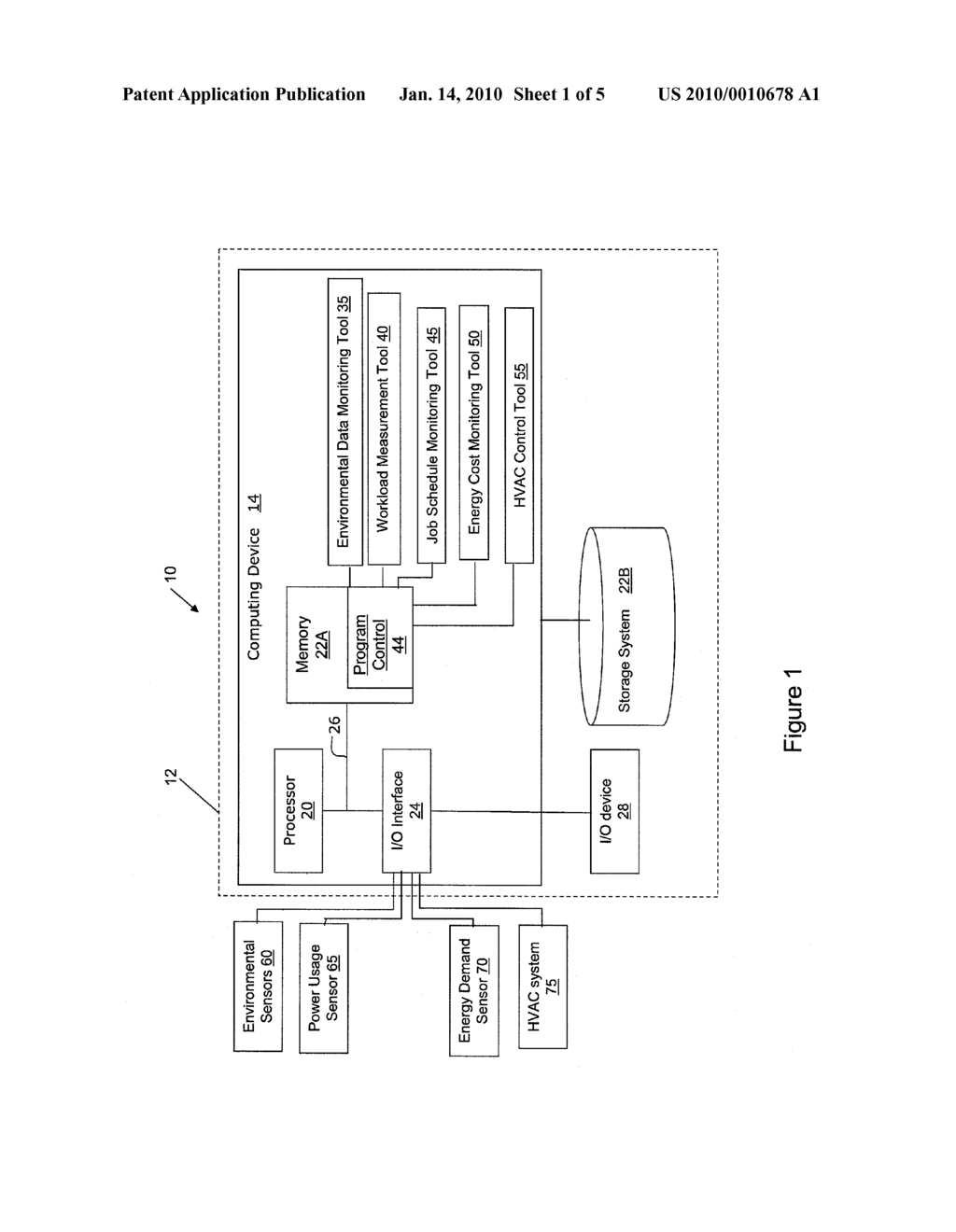 SYSTEM AND METHOD TO CONTROL DATA CENTER AIR HANDLING SYSTEMS - diagram, schematic, and image 02