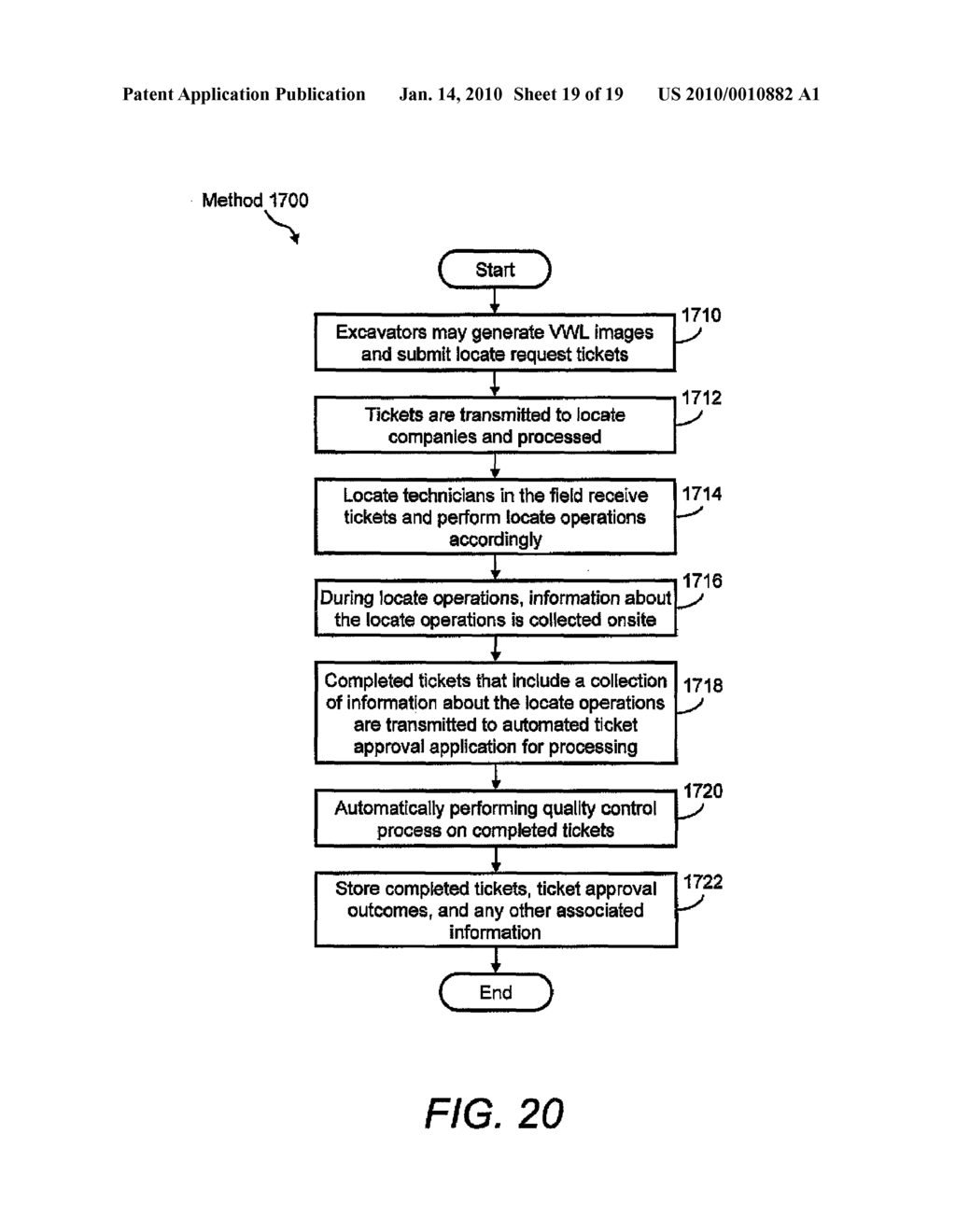 METHODS AND APPARATUS FOR QUALITY ASSESSMENT OF A FIELD SERVICE OPERATION BASED ON DYNAMIC ASSESSMENT PARAMETERS - diagram, schematic, and image 20