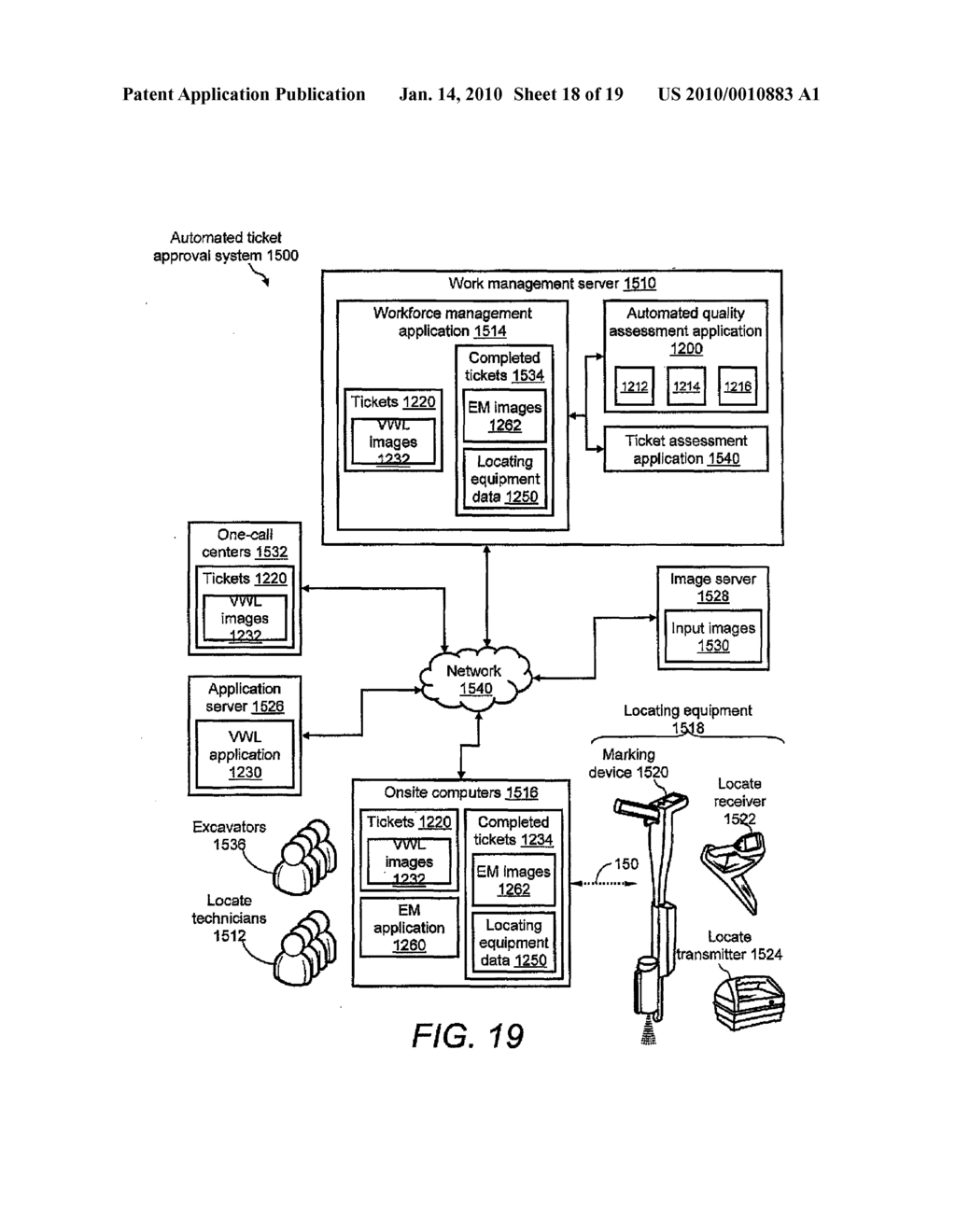 METHODS AND APPARATUS FOR FACILITATING A QUALITY ASSESSMENT OF A FIELD SERVICE OPERATION BASED ON MULTIPLE QUALITY ASSESSMENT CRITERIA - diagram, schematic, and image 19