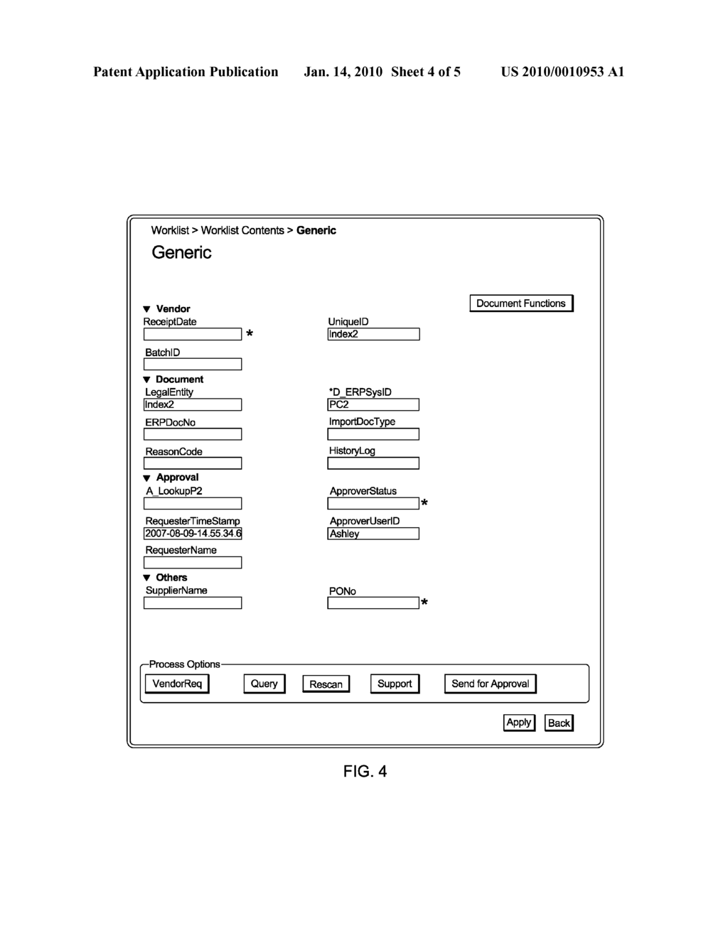 Method and Apparatus for Generating Context-Aware Generic Workflow Applications - diagram, schematic, and image 05