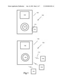 Portable Media Delivery System with a Media Server and Highly Portable Media Client Devices diagram and image