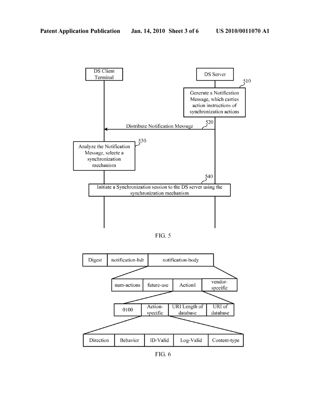 METHOD AND DEVICE FOR NOTIFICATION MESSAGE PROCESSING - diagram, schematic, and image 04