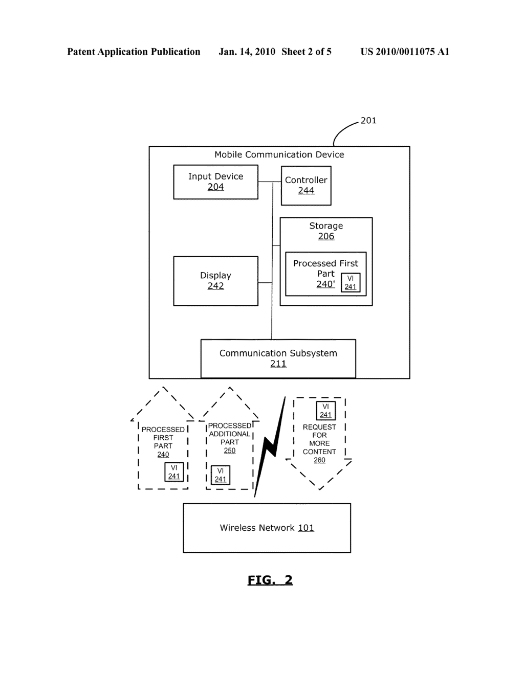 DELIVERY OF EMAIL MESSAGES IN MULTIPLE PARTS - diagram, schematic, and image 03