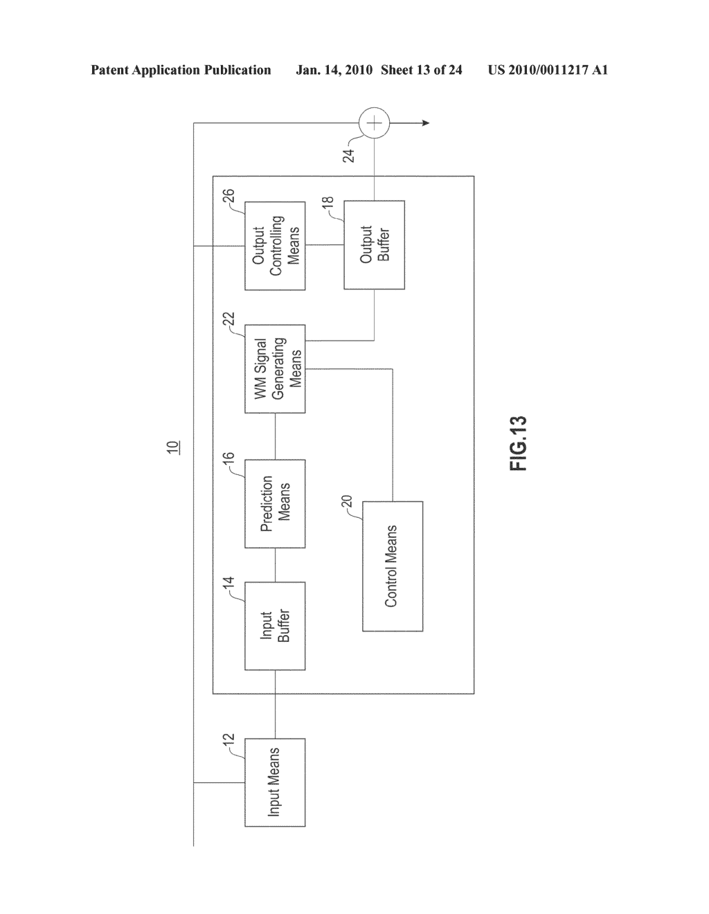 WATERMARK SIGNAL GENERATING APPARATUS - diagram, schematic, and image 14