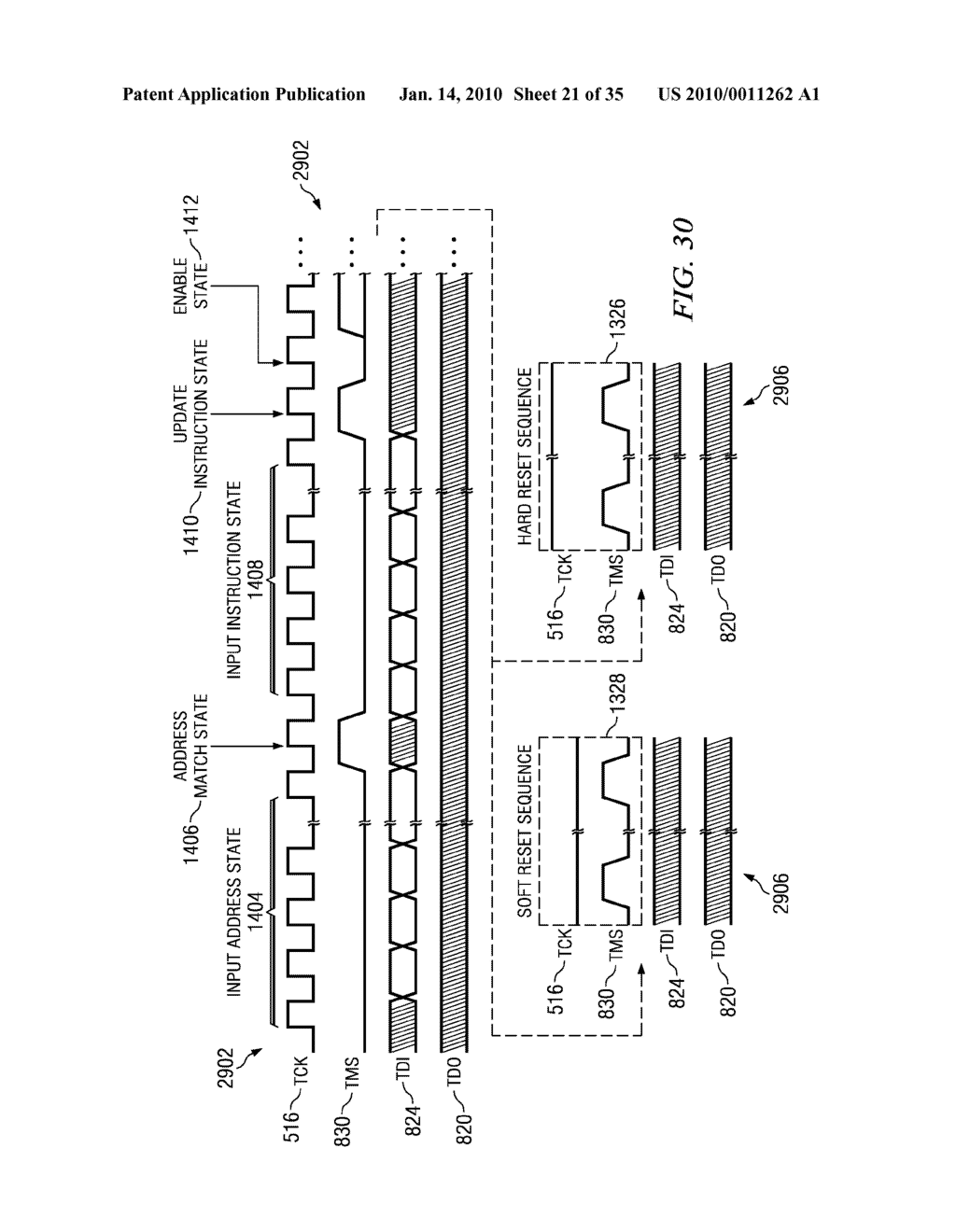 REDUCED SIGNALING INTERFACE METHOD AND APPARATUS - diagram, schematic, and image 22