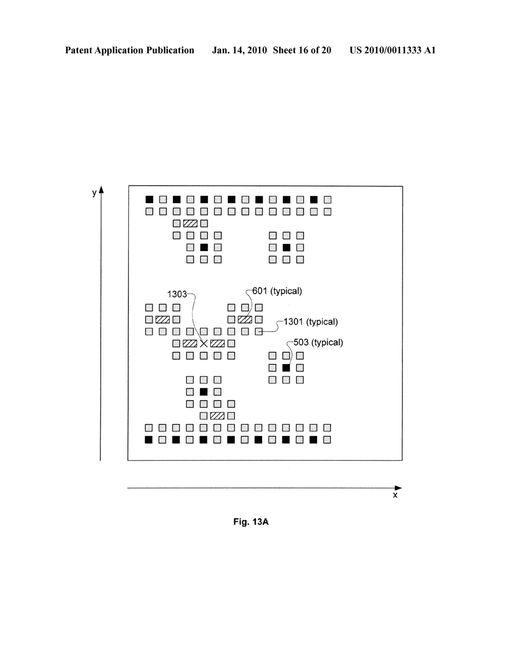 Semiconductor Device Layout Having Restricted Layout Region Including Linear Shaped Gate Electrode Layout Features Defined with Minimum End-to-End Spacing and At Least Eight Transistors - diagram, schematic, and image 17
