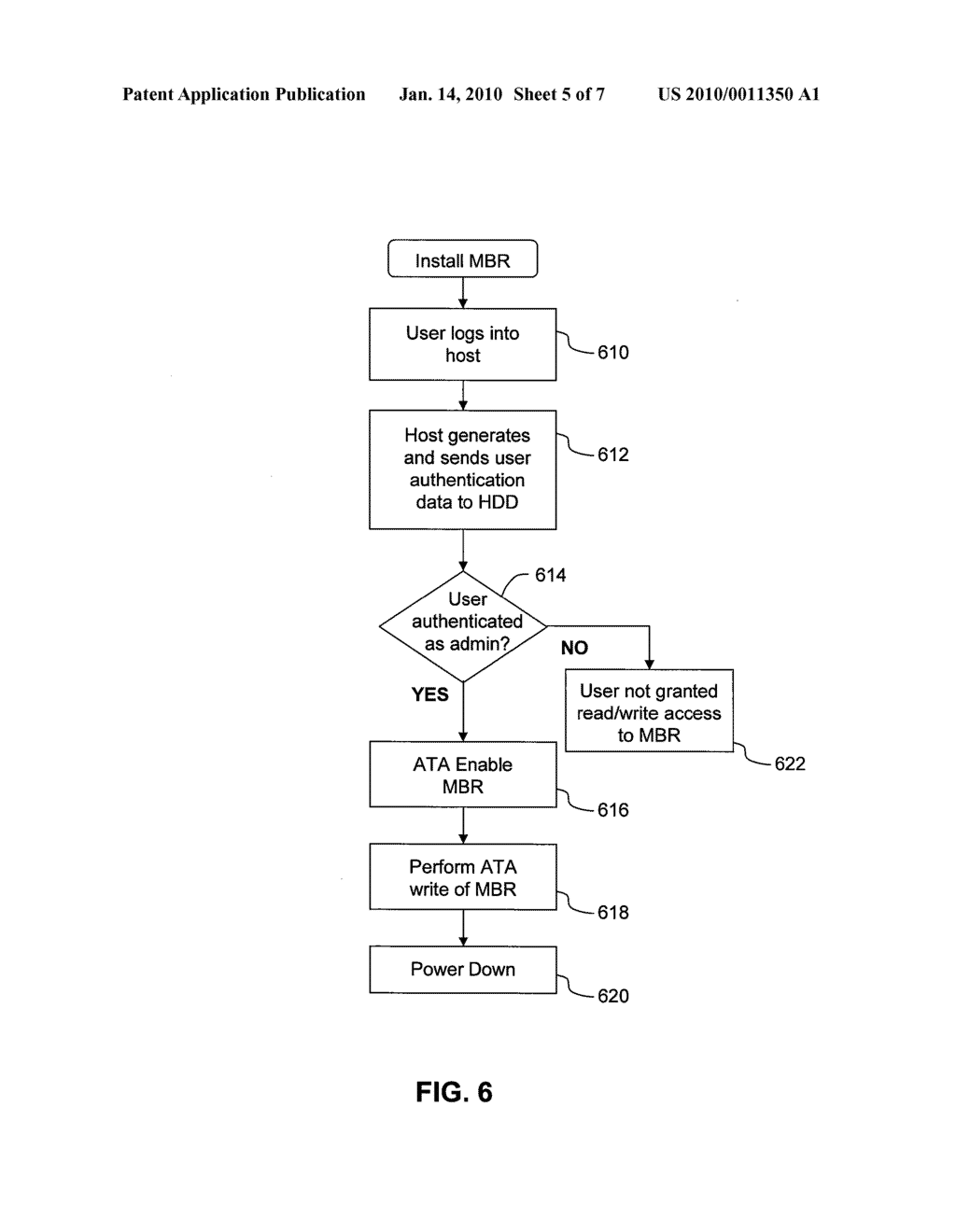 Method And System For Managing An Initial Boot Image In An Information Storage Device - diagram, schematic, and image 06