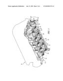 ENGINE AND METHOD FOR IMPROVED CRANKCASE FATIGUE STRENGTH WITH FRACTURE-SPLIT MAIN BEARING CAPS diagram and image