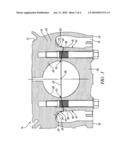 ENGINE AND METHOD FOR IMPROVED CRANKCASE FATIGUE STRENGTH WITH FRACTURE-SPLIT MAIN BEARING CAPS diagram and image