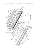 SHAVING BLADE UNIT COMPRISING A MOVABLE TRIMMING BLADE PROTECTOR AND SHAVER HAVING SUCH A BLADE UNIT diagram and image