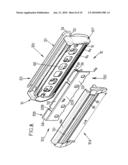 SHAVING BLADE UNIT COMPRISING A MOVABLE TRIMMING BLADE PROTECTOR AND SHAVER HAVING SUCH A BLADE UNIT diagram and image