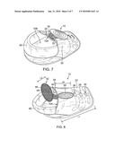 Expandable and adjustable baby shoe to enable a single pair of shoes to be worn by a baby up to 24 months of age diagram and image