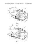 Extendable header for harvesting machine diagram and image