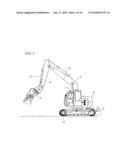 Safety Device for Hydraulic Working Machine diagram and image