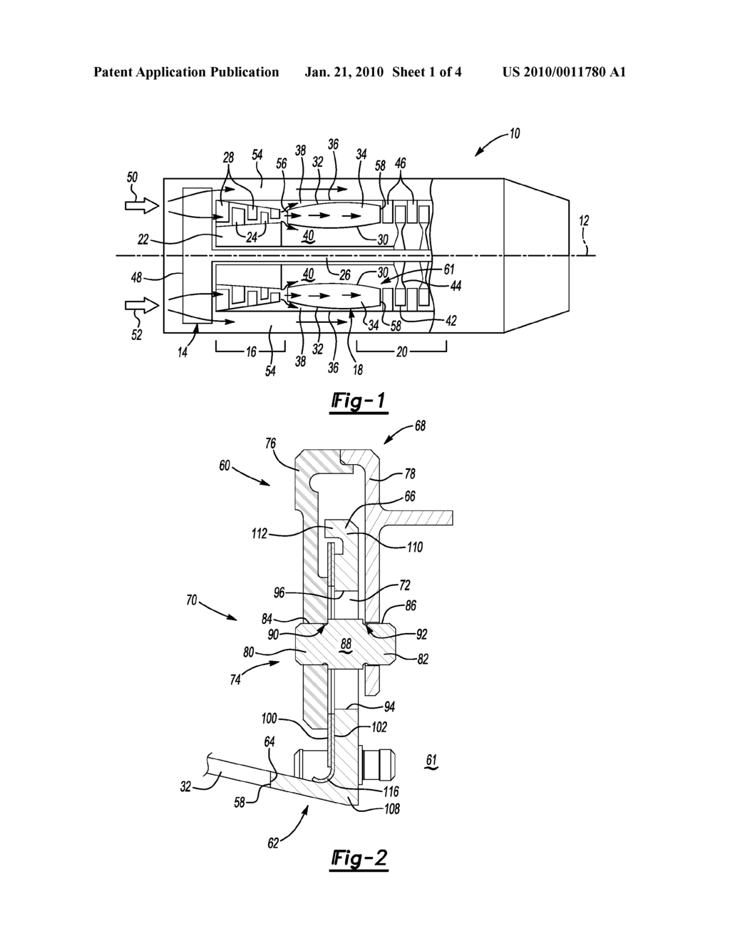 COMBUSTOR LINER SUPPORT AND SEAL ASSEMBLY - diagram, schematic, and image 02