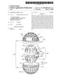 Brassiere washing case diagram and image