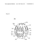 Brassiere washing case diagram and image