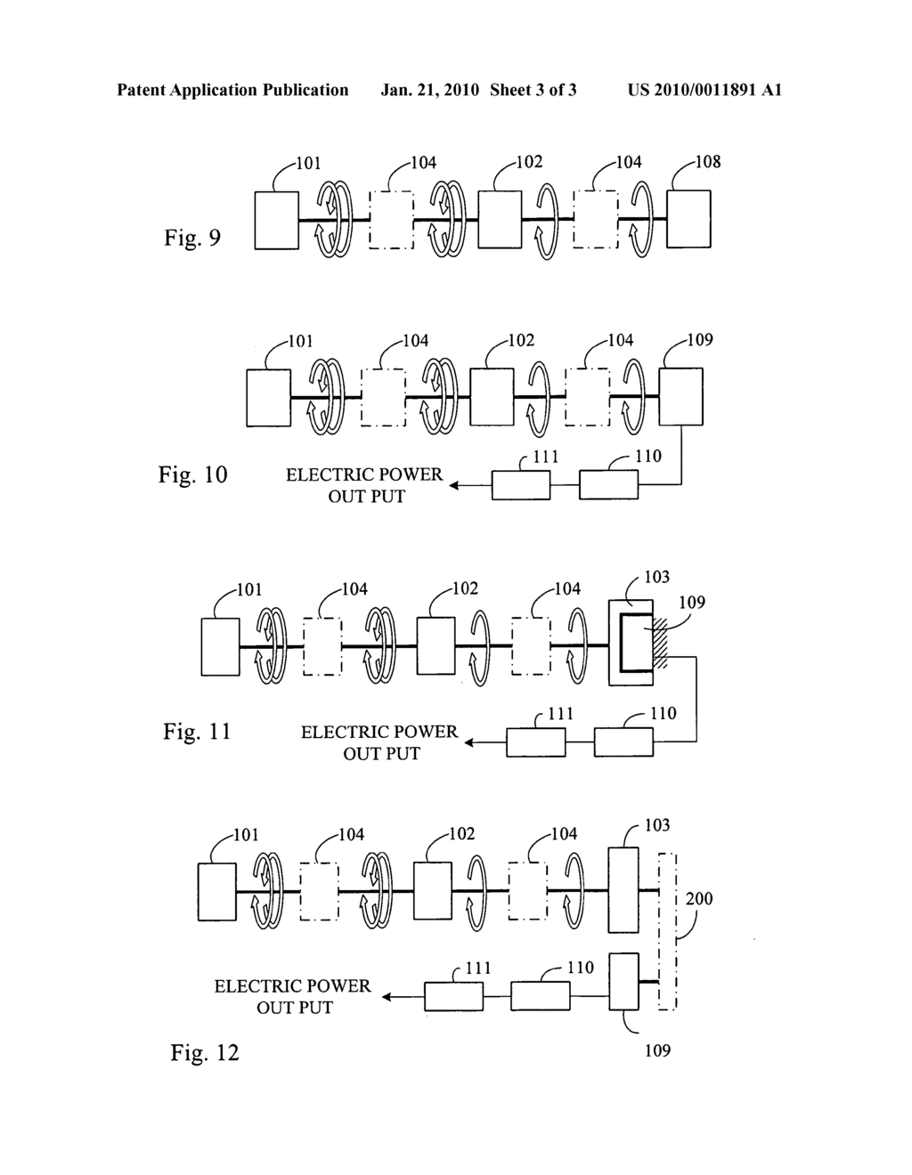 Manpower-driven device with bi-directional input and constant directionalrotation output - diagram, schematic, and image 04