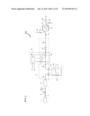 EVAPORATION SUPPLY APPARATUS FOR RAW MATERIAL AND AUTOMATIC PRESSURE REGULATING DEVICE USED THEREWITH diagram and image