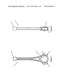 ENGINE WITH VARIABLE LENGTH CONNECTING ROD diagram and image