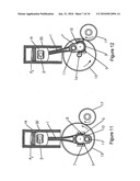 ENGINE WITH VARIABLE LENGTH CONNECTING ROD diagram and image