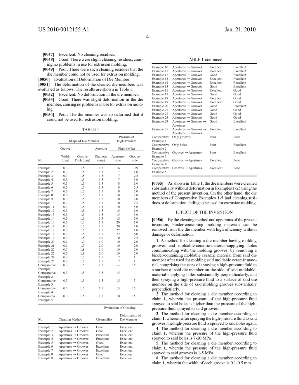 DIE-MEMBER-CLEANING METHOD AND APPARATUS - diagram, schematic, and image 08