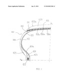 High-performance tire, tread band and crosslinkable elastomeric composition diagram and image