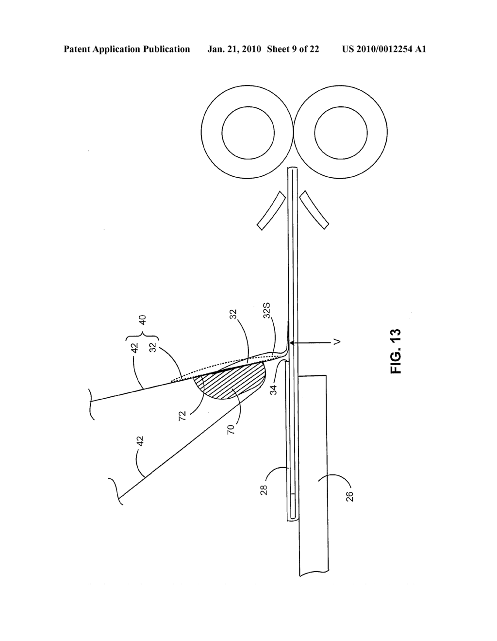 FEEDBACK SENSING SYSTEM FOR POSITIONING ADHESIVE TABS - diagram, schematic, and image 10