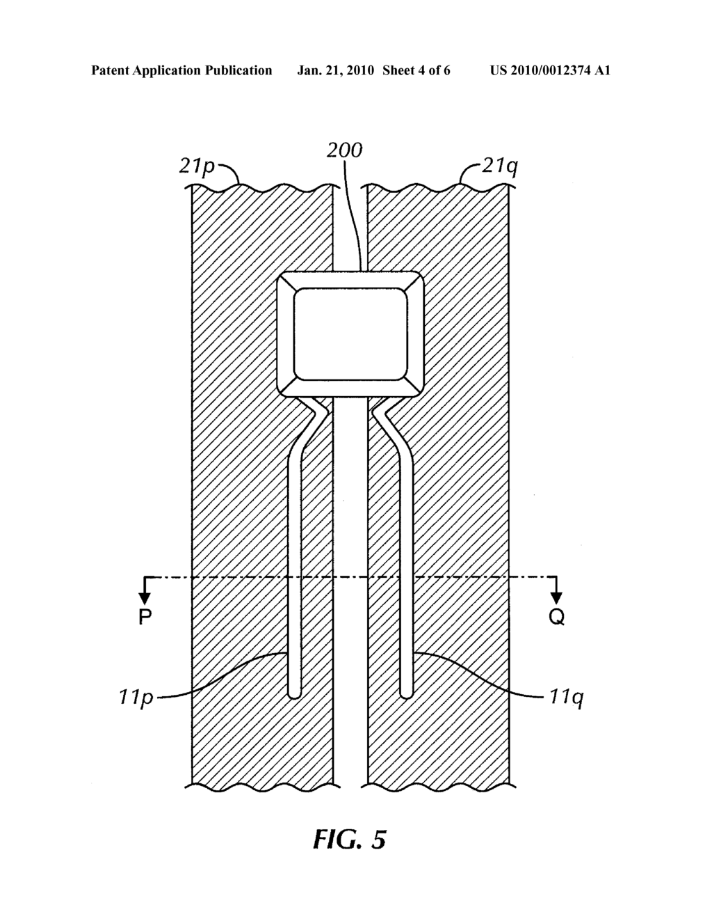 WELDING METHOD AND WELDING STRUCTURE OF CONDUCTIVE TERMINALS - diagram, schematic, and image 05