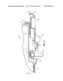 RACK-MOUNTED STORAGE CASE FOR A MOTORCYCLE diagram and image