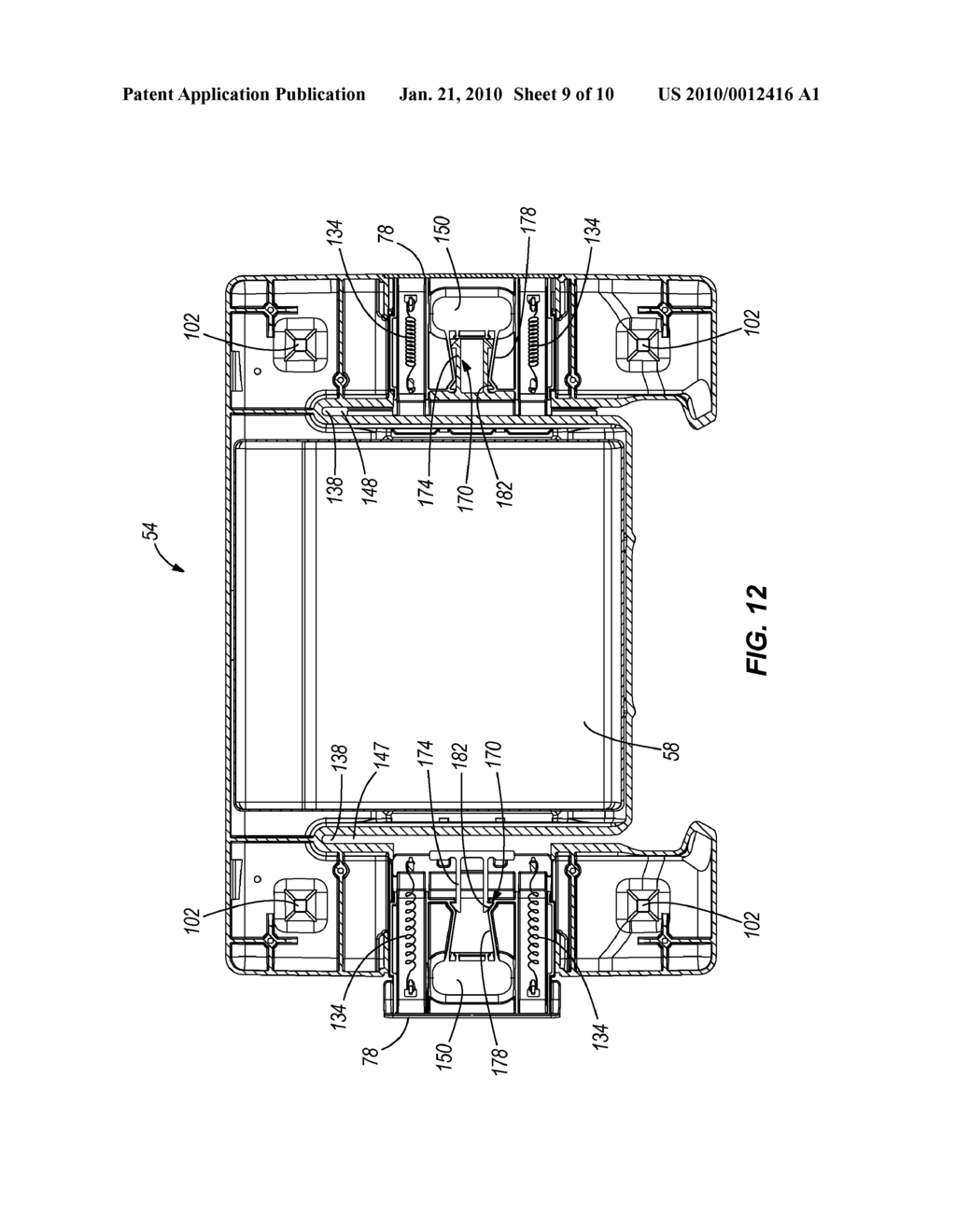 RACK-MOUNTED STORAGE CASE FOR A MOTORCYCLE - diagram, schematic, and image 10