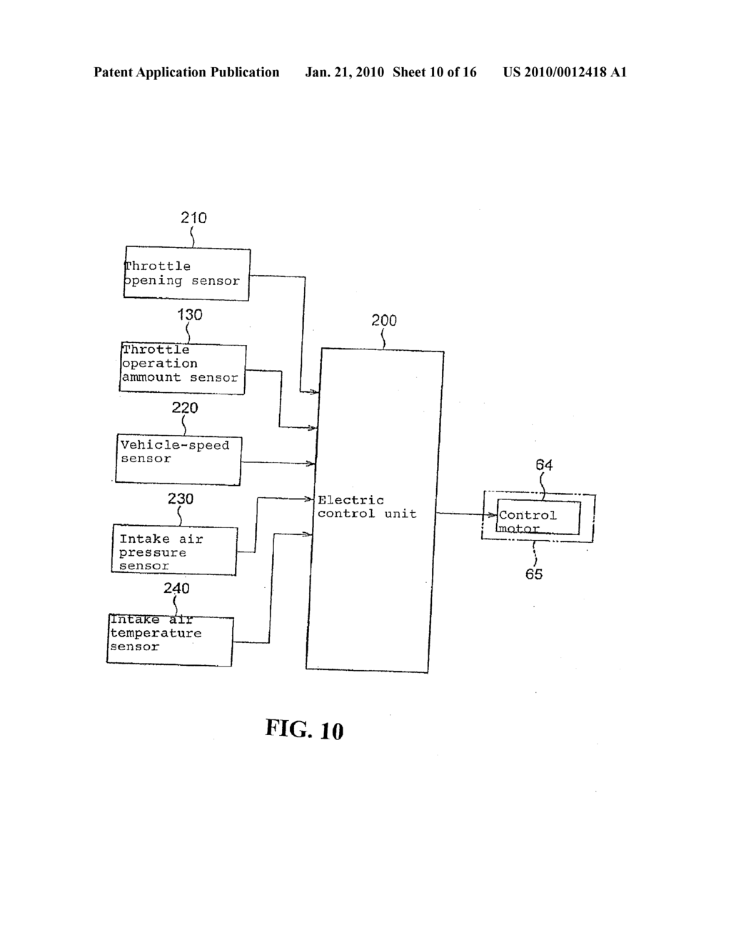 ACCELERATOR POSITION SENSOR ARRANGEMENT STRUCTURE FOR MOTORCYCLE - diagram, schematic, and image 11