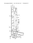 Self-locking extendable ladder for use with a boat diagram and image