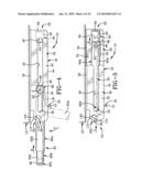 Self-locking extendable ladder for use with a boat diagram and image