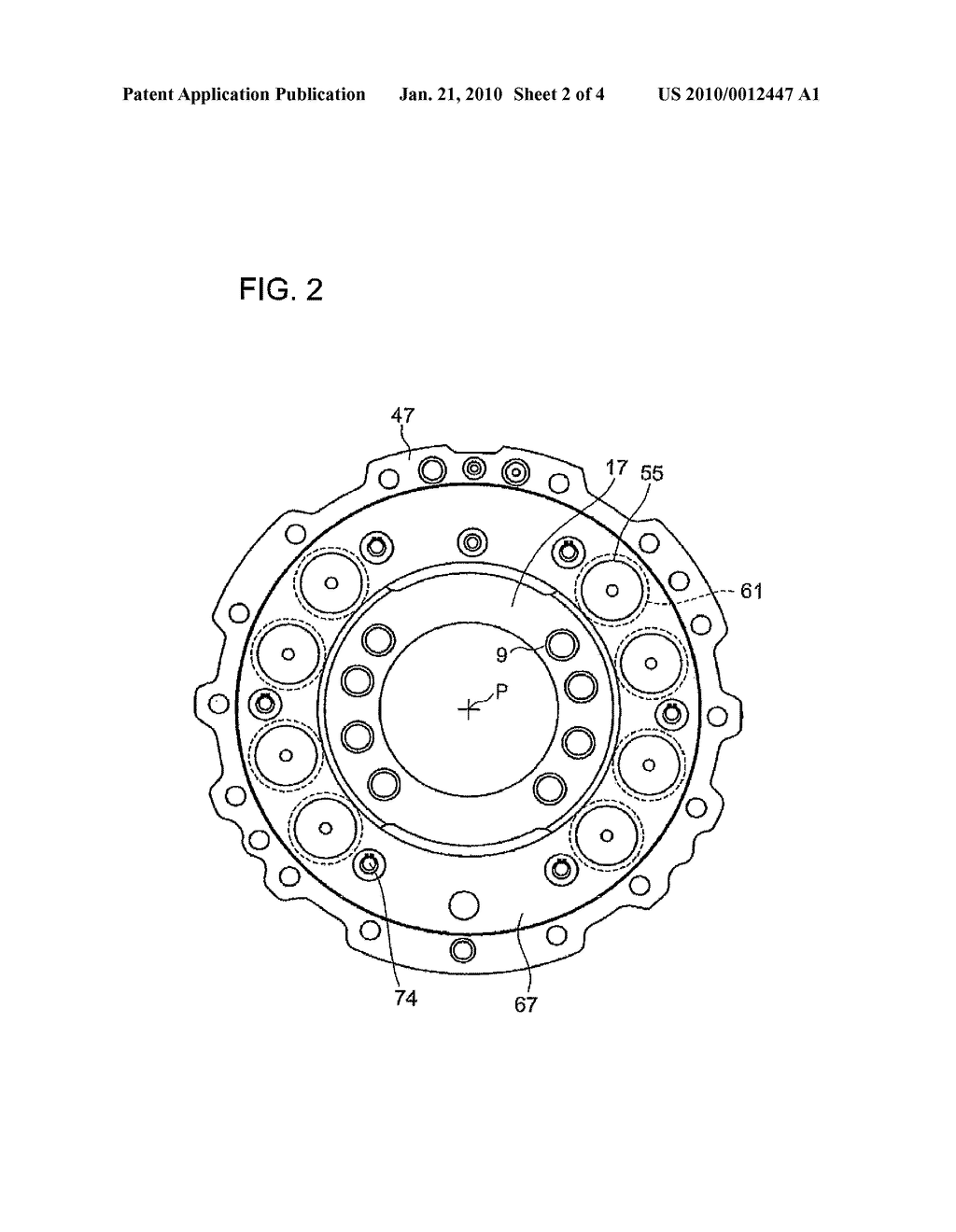 VEHICLE WET-TYPE MULTI-PLATE BRAKE DEVICE - diagram, schematic, and image 03