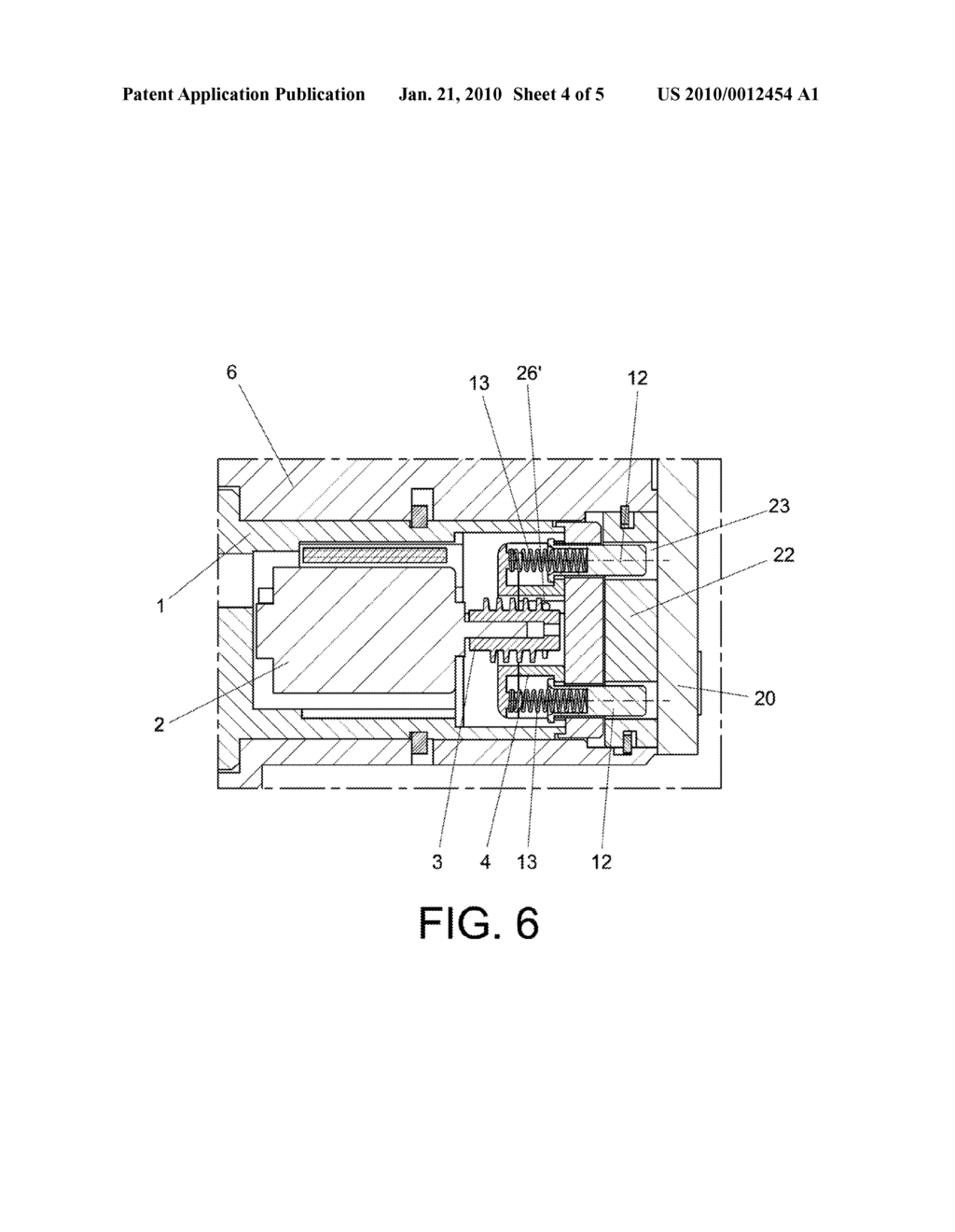 CLUTCH MECHANISM APPLICABLE TO ELECTROMECHANICAL CYLINDERS FOR LOCKS - diagram, schematic, and image 05