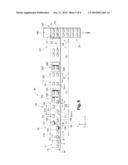 ARRANGEMENT FOR THE DISTRIBUTION OF PRODUCTS ON A HIGH-SPEED CONVEYOR BELT diagram and image