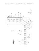 ARRANGEMENT FOR THE DISTRIBUTION OF PRODUCTS ON A HIGH-SPEED CONVEYOR BELT diagram and image