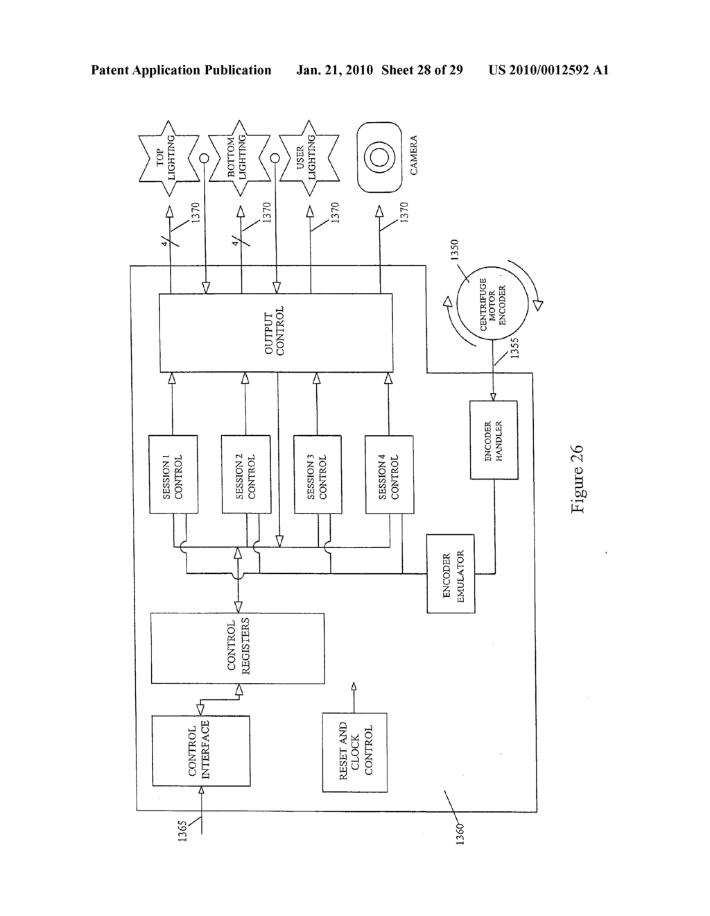 Method for Controlling a Blood Processing System by Observing a Separation Region and an Extraction Port - diagram, schematic, and image 29