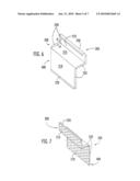 Panels for a Container Joint Including a Three Dimensional Pattern on a Portion Thereof and Methods of Forming Same diagram and image