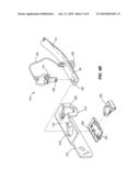 SADDLEBAG MOUNTING SYSTEM FOR A MOTORCYCLE diagram and image