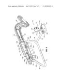 SADDLEBAG MOUNTING SYSTEM FOR A MOTORCYCLE diagram and image