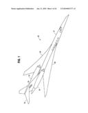 Supersonic Aircraft with Spike for Controlling and Reducing Sonic Boom diagram and image