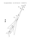 Supersonic Aircraft with Spike for Controlling and Reducing Sonic Boom diagram and image