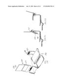 Mobile Cart Laptop Computer Retainer and Stand System diagram and image