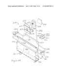 Mobile Cart Laptop Computer Retainer and Stand System diagram and image