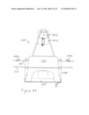 Mobile Cart Laptop Computer Retainer and Stand System diagram and image