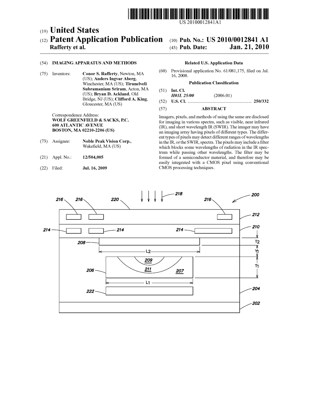 IMAGING APPARATUS AND METHODS - diagram, schematic, and image 01