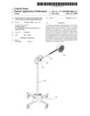 Mechanism of adjusting irradiating angle for a far infrared radiator diagram and image